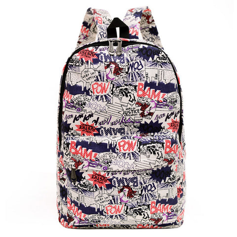 Fashion Canvas Women Backpack