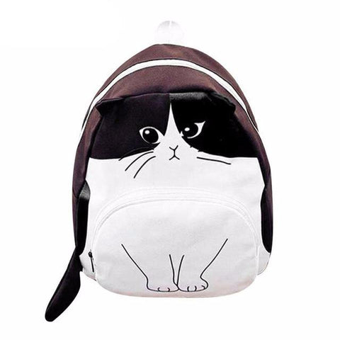 Lovely Cat Printing Backpack