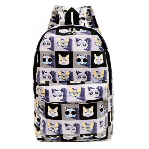 Fashion Canvas Women Backpack