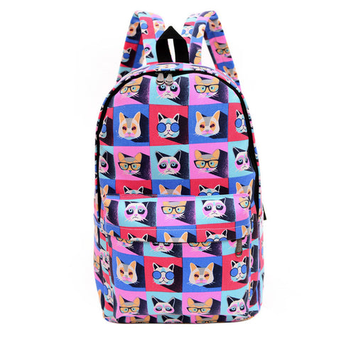 Fashion Canvas Women Backpack